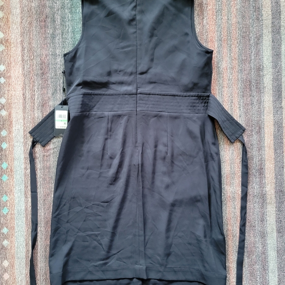 Tommy Hilfiger Sleeveless Black Utility Dress with Front Pockets Size 8 - Picture 2 of 10